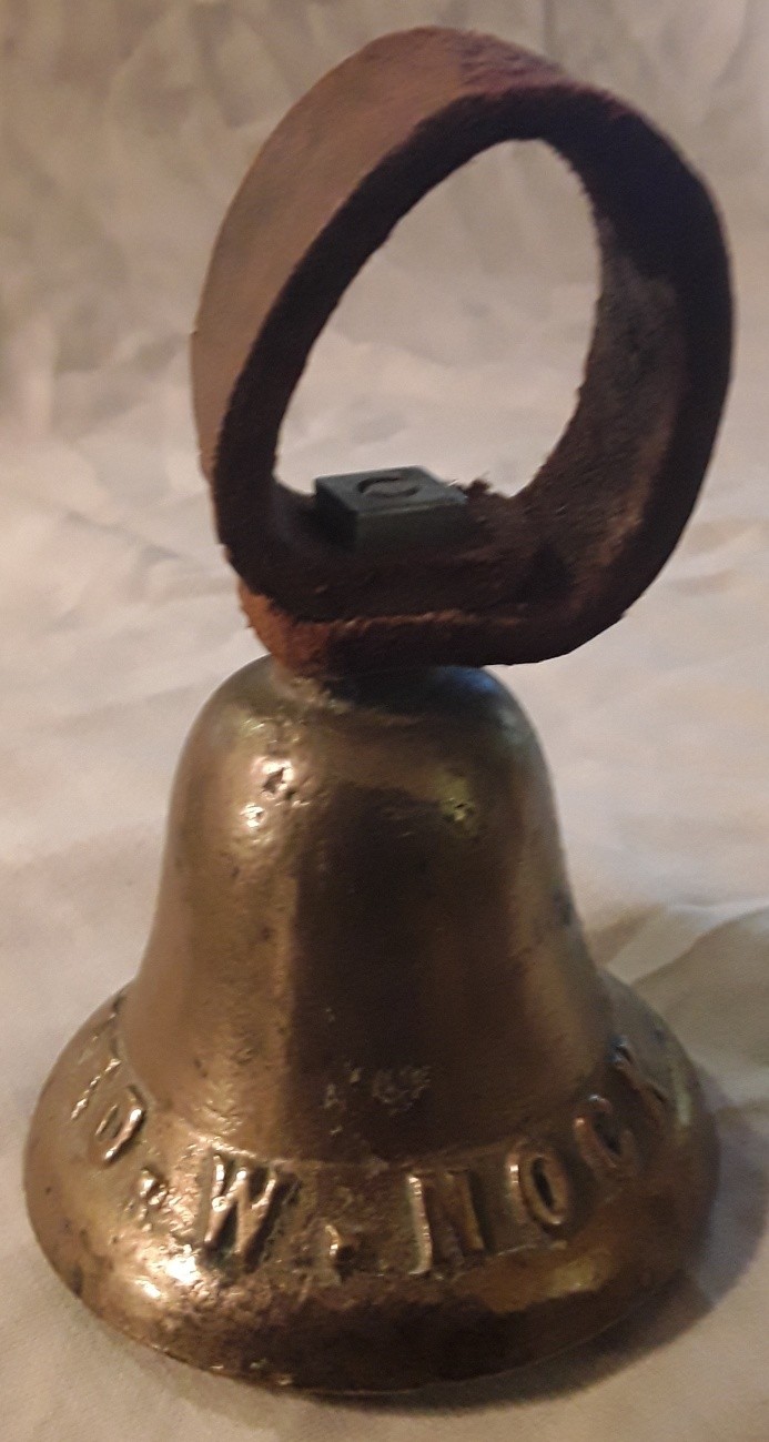 Brass Canadian Beaver Cow Bell